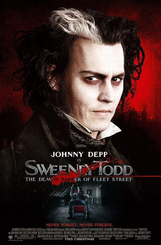 Cartel De La Pel Cula Sweeney Todd El Barbero Demon Aco De La Calle