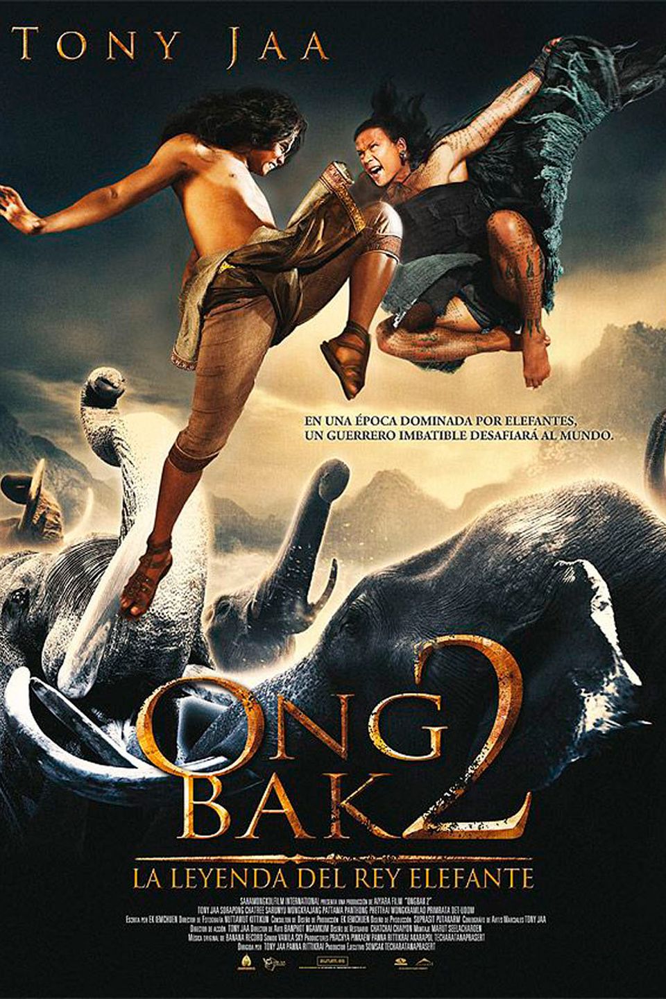 Cartel de la película Ong Bak 2 La leyenda del Rey Elefante Foto 3