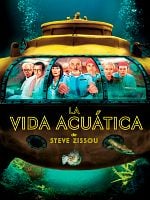 Cartel de La vida acuática con Steve Zissou