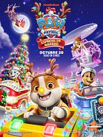 Cartel de Paw Patrol Especial De Navidad