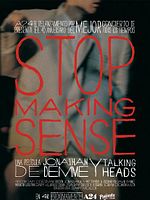 Cartel de Stop Making Sense