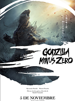 Cartel de Godzilla Minus Zero