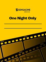 Cartel de One Night Only