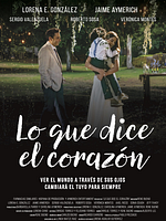 Cartel de Lo que Dice el Corazón