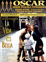 Cartel de La vida es bella