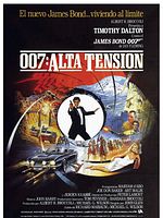 Cartel de 007: Su nombre es peligro