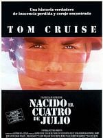 Cartel de Nacido el cuatro de julio