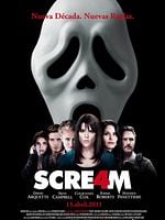 Cartel de Scream 4