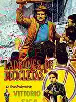 Cartel de Ladrones de bicicletas