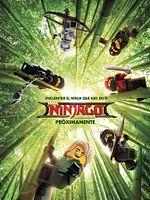 Cartel de Lego Ninjago La Película