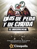 Cartel de Molotov 20 años: días de peda y cruda