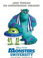 Cartel de Monsters University