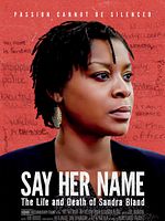 Cartel de Vida y muerte de Sandra Bland
