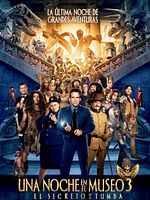Cartel de Una noche en el museo 3: El secreto de la tumba