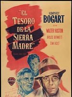 Cartel de El tesoro de la Sierra Madre