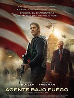Cartel de Agente bajo fuego