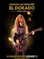 Cartel de Shakira en concierto: El Dorado World Tour