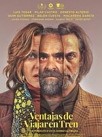 Cartel de Ventajas de viajar en tren