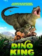 Cartel de Dino King: viaje a la montaña de fuego