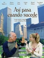 Cartel de Así pasa cuando sucede