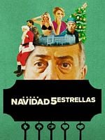 Cartel de Navidad 5 estrellas