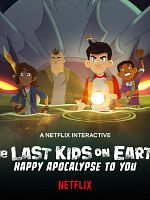 Cartel de Los Heroes del Apocalipsis: ¡Felices días finales!