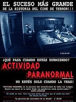 Cartel de Actividad Paranormal