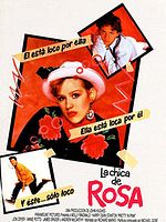 Cartel de La chica de rosa
