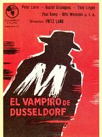 Cartel de M, el vampiro de Düsseldorf