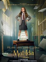 Cartel de Matilda, de Roald Dahl: El musical