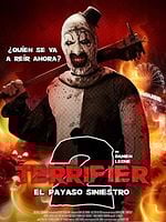 Cartel de Terrifier 2: El payaso siniestro