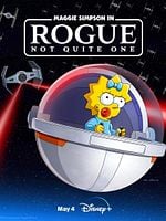 Cartel de Maggie Simpson in Rogue Not Quite One