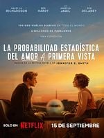 Cartel de La probabilidad estadística del amor a primera vista
