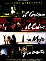 Cartel de El cocinero, el ladrón, su mujer y su amante