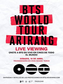 imagen de Primer Tráiler Oficial de 'BTS WORLD TOUR ‘ARIRANG’ IN JAPAN: LIVE VIEWING'