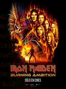 imagen de Primer Tráiler Oficial Subtitulado de 'Iron Maiden: Burning Ambition'
