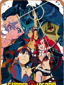 Cartel de Gurren Lagann Temporada 1