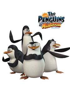 Cartel de Los pingüinos de Madagascar Temporada 1