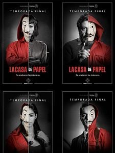 Cartel de La Casa De Papel Temporada 2