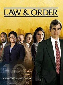Cartel de La ley y el orden Temporada 10