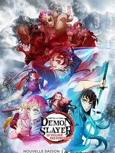 Cartel de Demon Slayer: Kimetsu no Yaiba Temporada 3