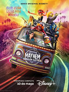 Cartel de Muppets Mayhem: Confusión Eléctrica Temporada 1