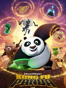 Cartel de Kung Fu Panda: El guerrero dragón Temporada 3