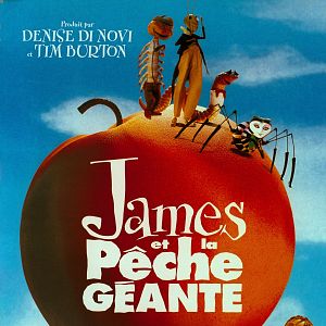 Foto James y el melocotón gigante