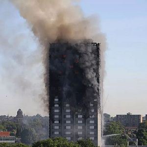 Foto Torre Grenfell: El incendio al descubierto