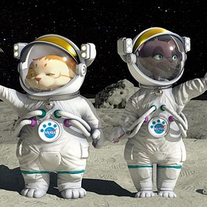 Foto Gatonautas a la Luna