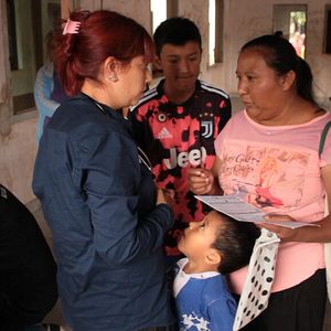 Foto Las brigadistas