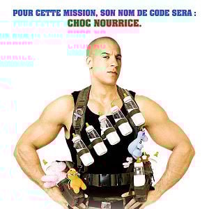 Foto Una niñera a prueba de balas