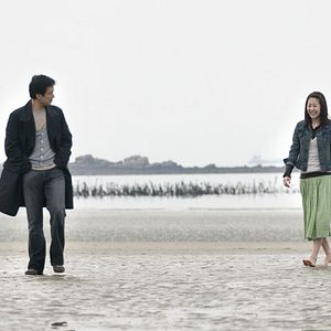 Foto Woman on the Beach