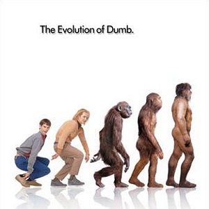 Foto Una joven pareja de idiotas